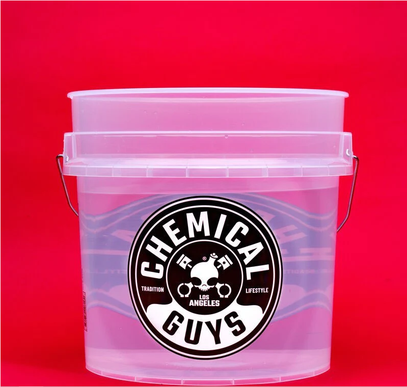 Chemical Guys Heavy Duty Ultra Clear Detailing Bucket