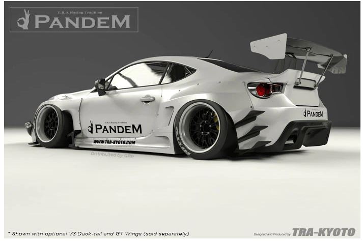 GReddy Pandem V3 Aero / Toyota 86 / Scion FR-S / Subaru BRZ Aero Kit without Wings