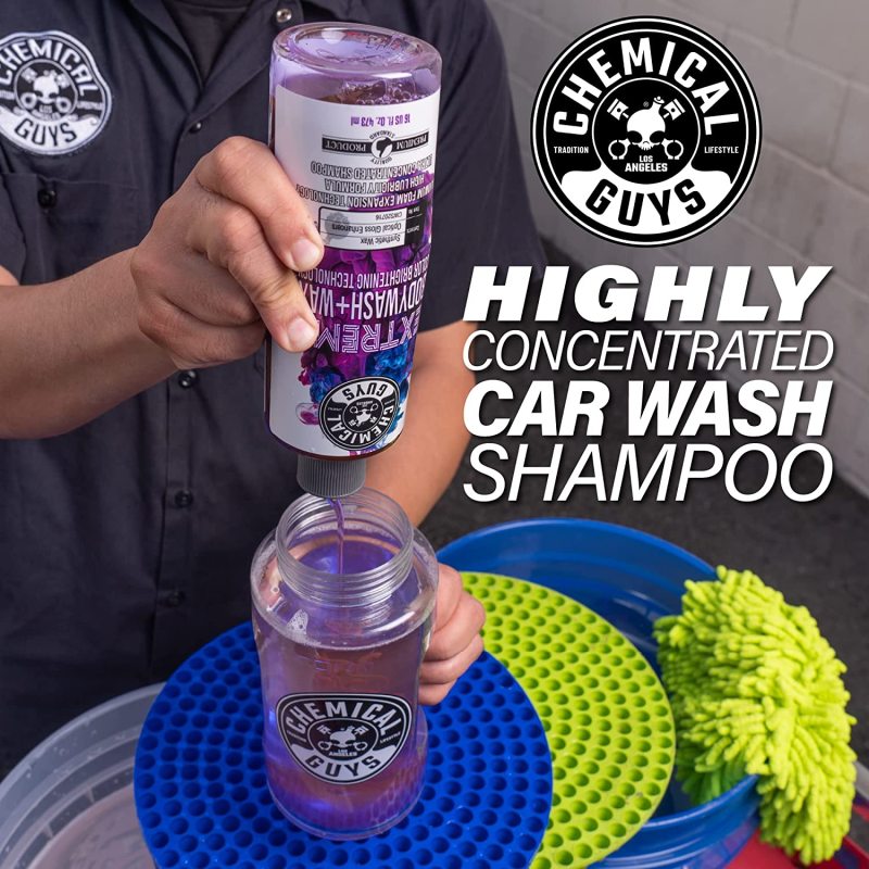Chemical Guys - BLACK LIGHT HYBRID RADIANT FINISH + CAR WASH SOAP