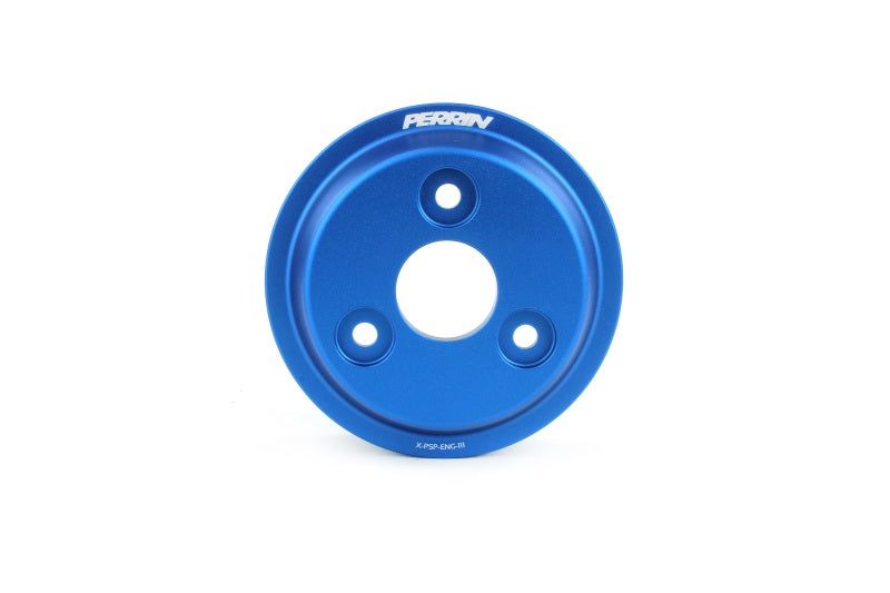 PERRIN 15-21 Subaru WRX / 18-20 Crosstrek / 14-18 FXT Lightweight Water Pump Pulley - Blue