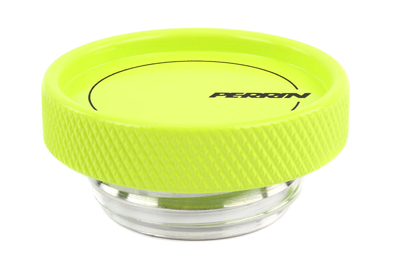 PERRIN 02-25 Subaru Impreza/WRX/STI & 13-25 Crosstrek/BRZ/FR-S/GR86/GR86 Oil Fill Cap - Neon Yellow