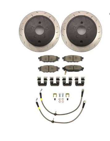 FactionFab Rear Brake Upgrade Kit - Subaru WRX 2008-2014
