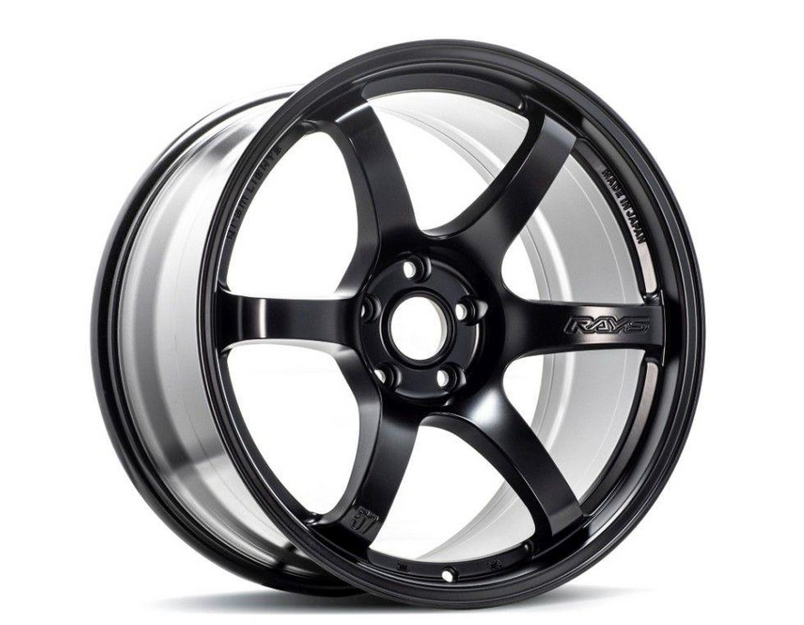 Gram Lights 57DR 19x9.5 +35 5-114.3 Semi Gloss Black Wheel