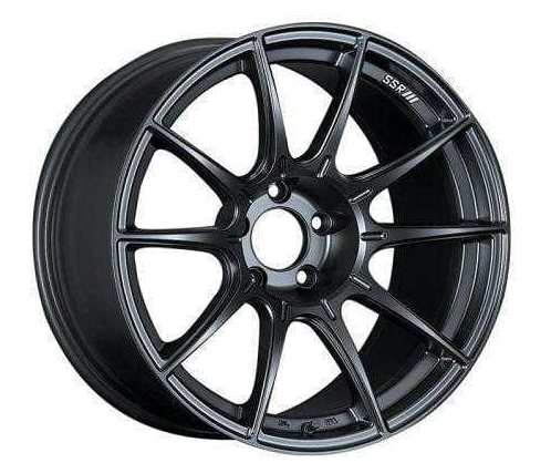 SSR GTX01 19x9.5 5x114.3 35mm Offset Flat Black Wheel