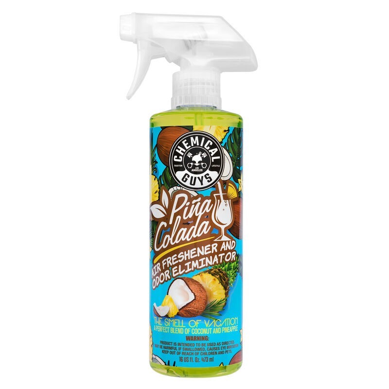 Chemical Guys Pina Colada Air Freshener & Odor Eliminator - 16oz