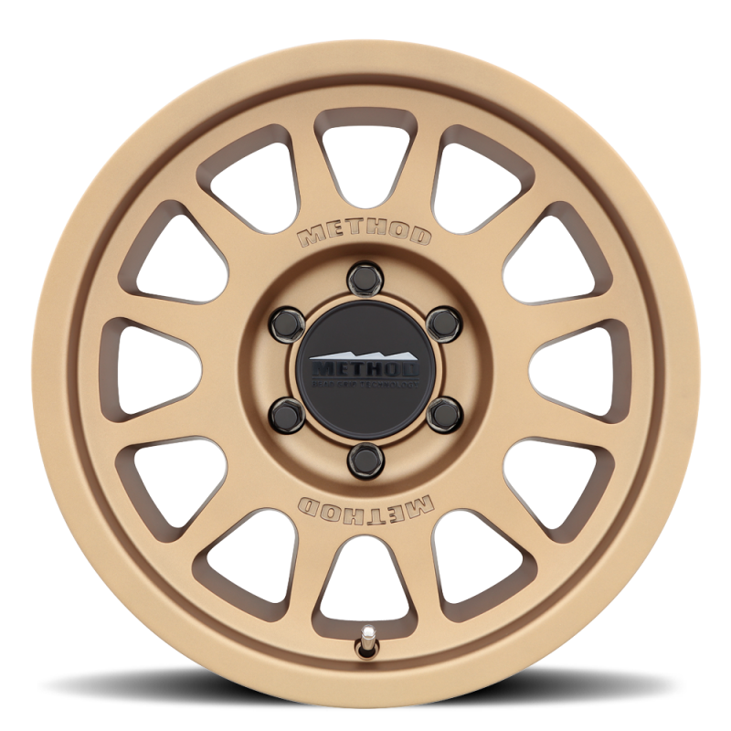 Method MR703 17x8.5 +35mm Offset 6x5.5 106.25mm CB Method Bronze Wheel