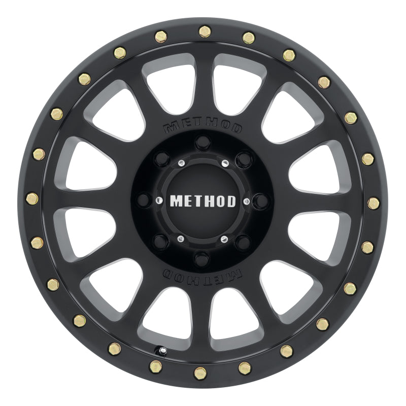 Method MR305 NV 18x9 +18mm Offset 8x170 130.81mm CB Matte Black Wheel