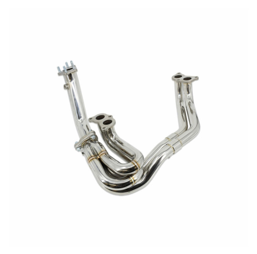 IAG Performance Unequal Length 3-Bolt Header & Uppipe for 02-14 WRX, 04-21 STI, 05-09 LGT, 04-08 FXT