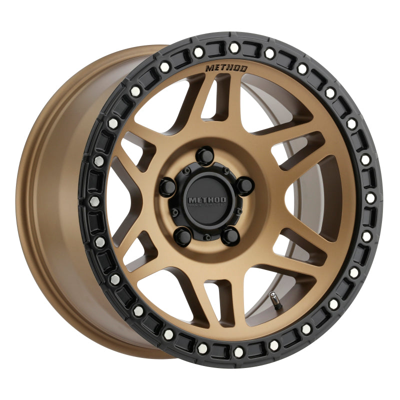 Method MR312 18x9 +18mm Offset 5x150 110.5mm CB Method Bronze/Black Street Loc Wheel