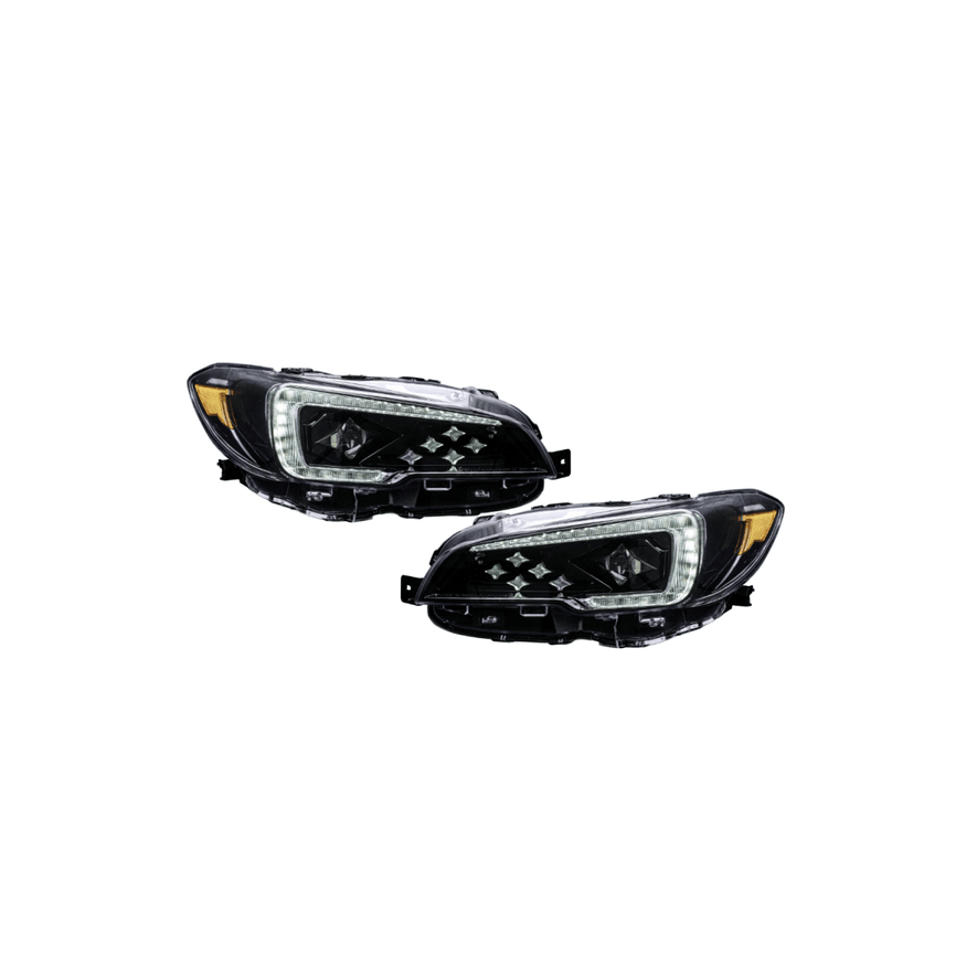 JDMuscle [15-17 WRX/STI, 18-21 WRX] Base & Premium Star Series Headlight