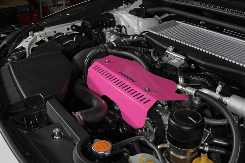 Perrin 2022+ Subaru WRX Pulley Cover - Hyper Pink