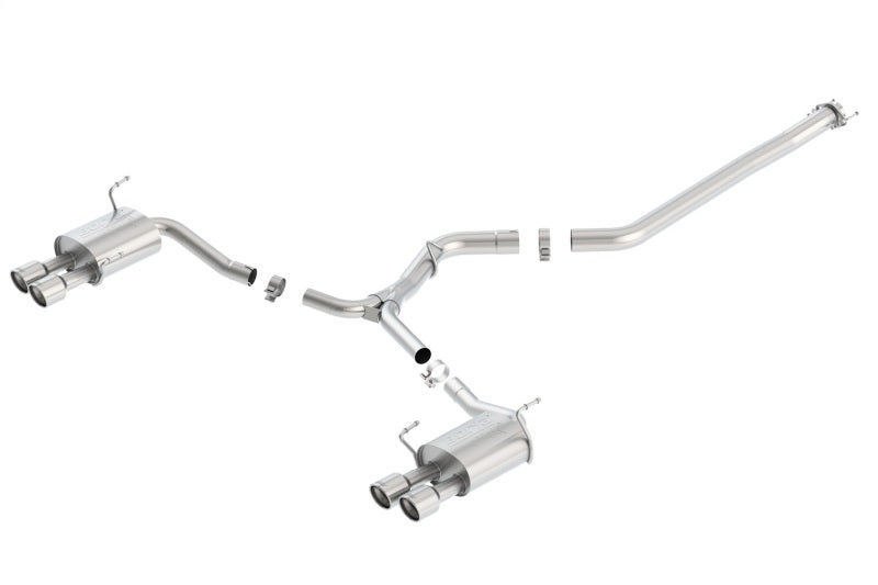 Borla 02-07 WRX Twin Tip Hush Catback Exhaust - 140053