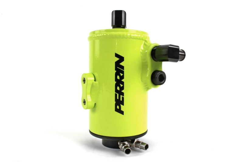 Perrin 08-14 Subaru WRX/STI Air Oil Separator - Neon Yellow