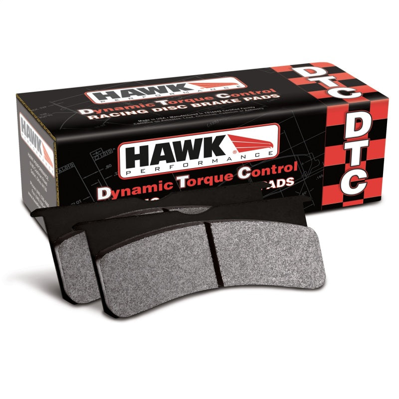 Hawk Ferro-Carbon Black Powder Coat DTC-70 Motorsports Brake Pads - 12.446mm Thickness