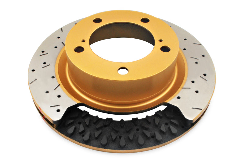 DBA 93-98 Supra Non-Turbo / 00-05 Lexus IS300 Front Drilled & Slotted 4000 Series Rotor