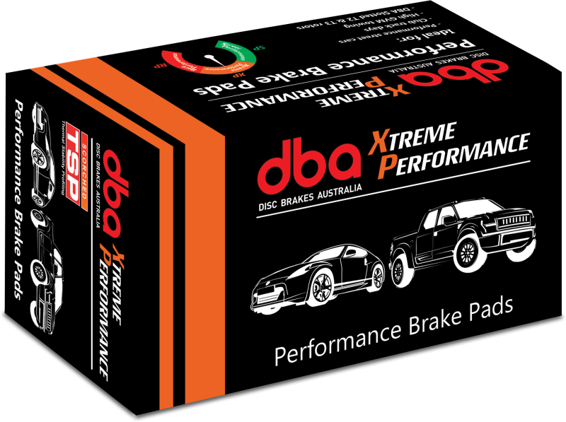 DBA 03-06 EVO / 04-09 STi / 03-07 350Z Track Edition/G35 w/ Brembo XP650 Rear Brake Pads